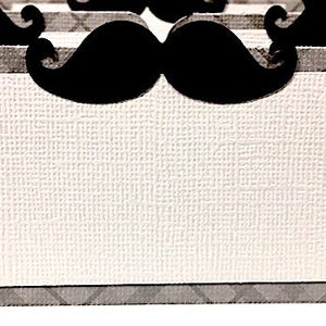 MoustacheThemed Food Tischkarten, Moustache Baby Shower, Moustache Food Party, Moustache Geburtstag, Moustache Dekorationen, kariertes helles Teal oder Grau