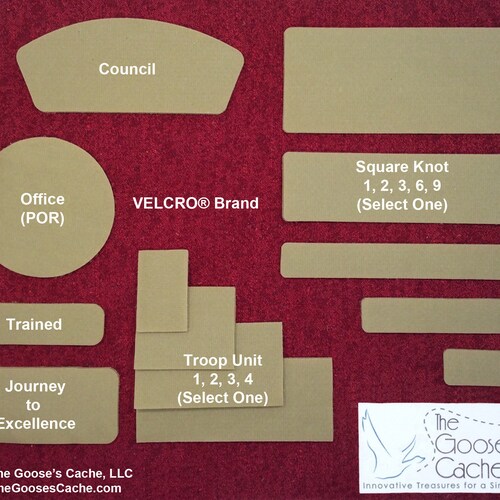 Tan Sewon VELCRO® Brand Set for Attaching Patches to Scouts Etsy