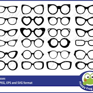 Óculos de sol - HFC 083 - Óculos de sol/óculos SVG, clipart de óculos, svg de verão, moda, estêncil, arquivos de corte de vinil, arquivos para passar a ferro