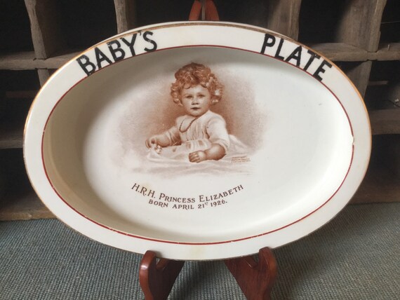 Rare 1927 Paragon China Queen Elizabeth As A Baby Babys Etsy