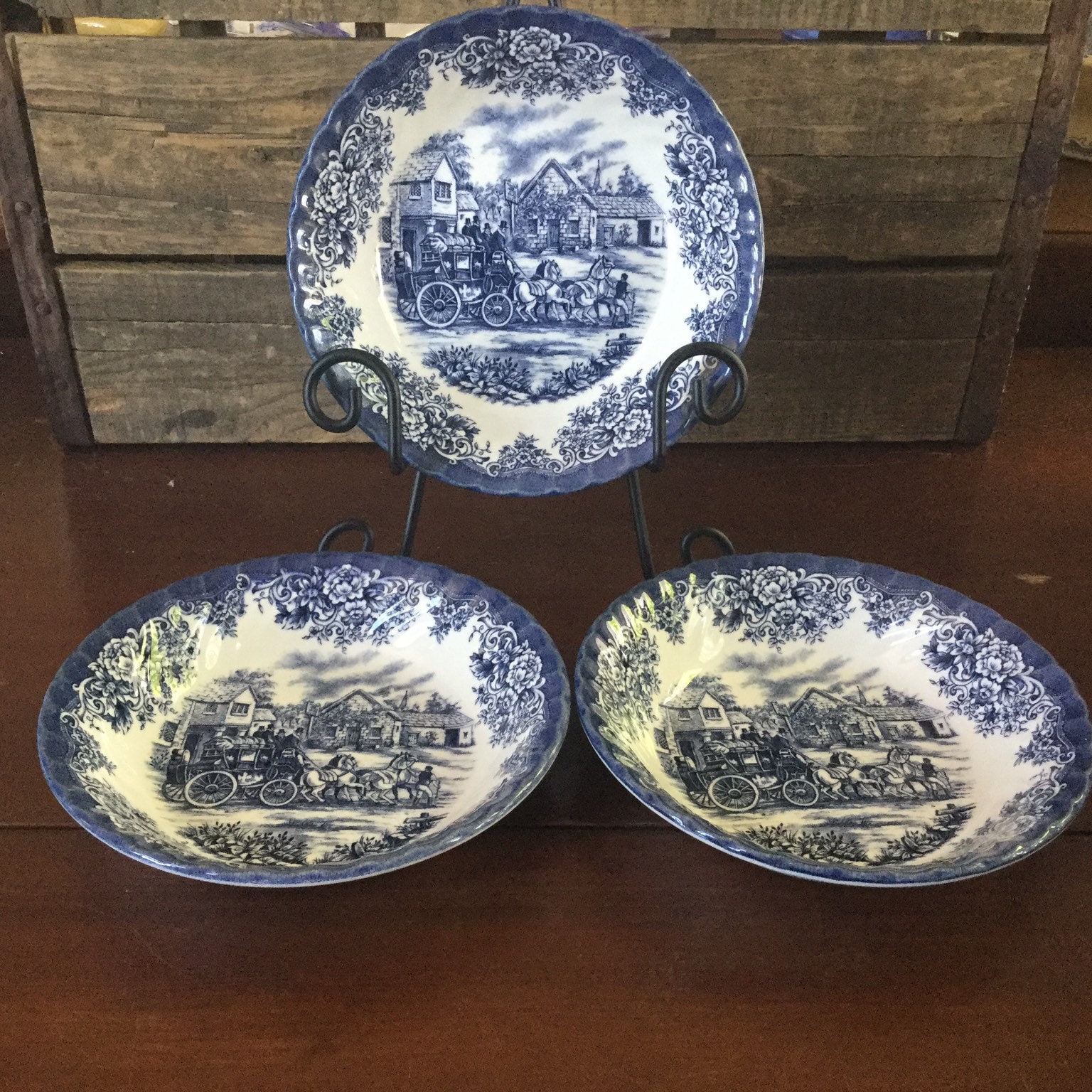 6 3//4/" meas Johnson Brothers Ironstone England HERITAGE WHITE Cereal