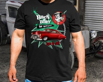 Back alley Kat Kustoms t-shirt