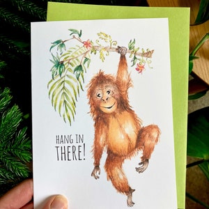Accrocher la carte orang-outan