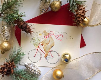 A Beary Merry Christmas Card