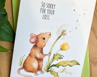 Sorry for Your Loss Grievance Mouse Card