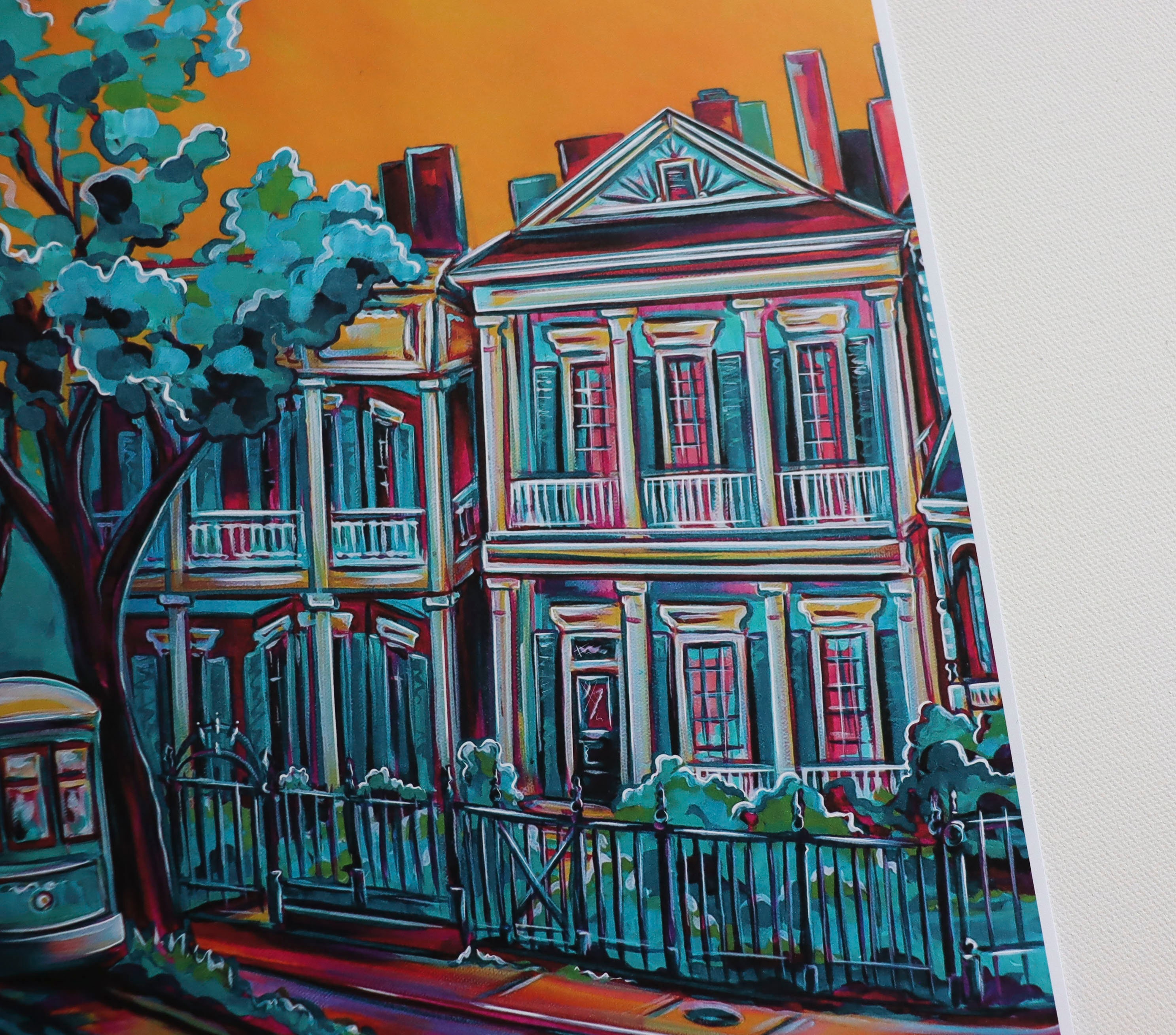 New Orleans Uptown Print 01 Triptych Art Print Home Decor Etsy