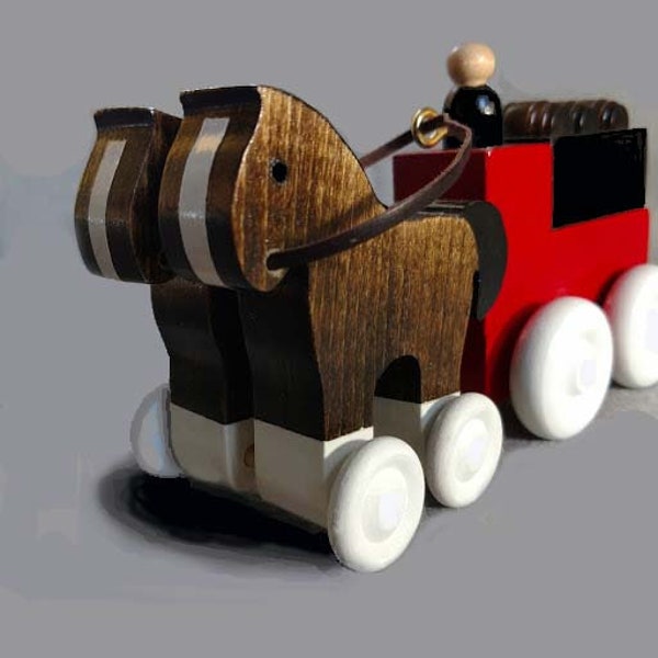 Horse-Drawn Beer Wagon