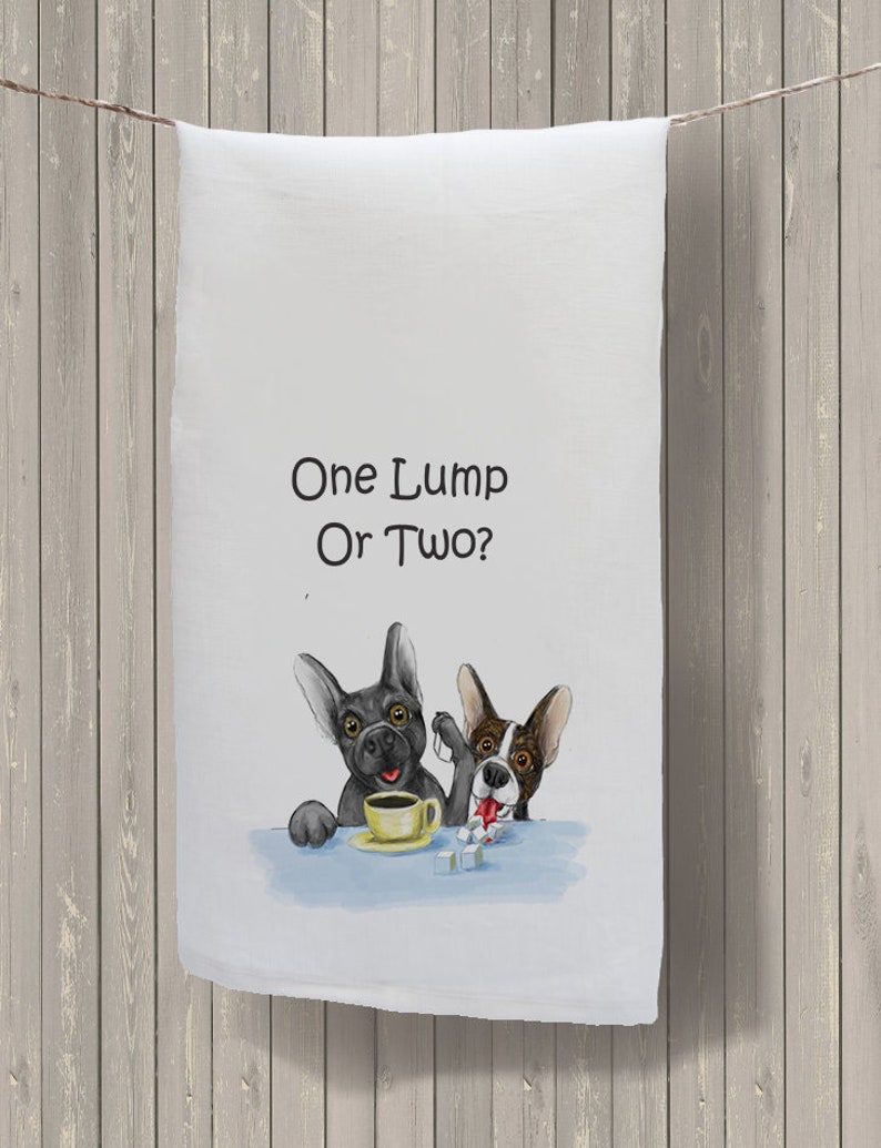 Dog Lover Kitchen Towels funny dog towel Kitchen decor dog Etsy
