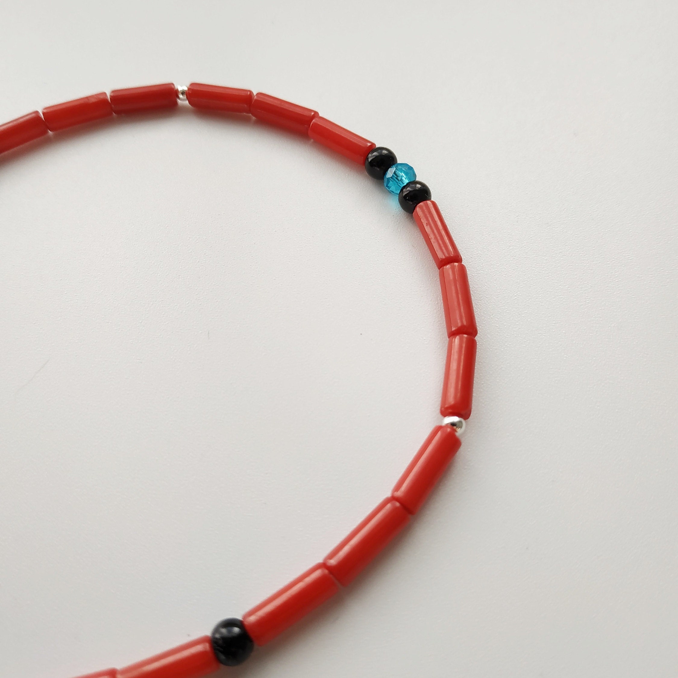 Unisex Jewelry Coral Necklace for Men Small Coral Beads Etsy