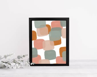 Minimalistic Geometric Art | PDF Wall Prints | Digital Download Art | Printable | Minimalist Art