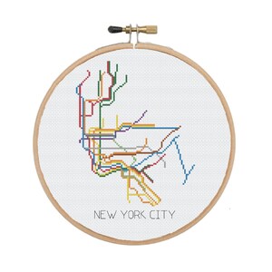 oil painting New York NYC subway map beach bag Tote Bag oil painting original art by Preet Srivastava Indian Artwork shopping bag