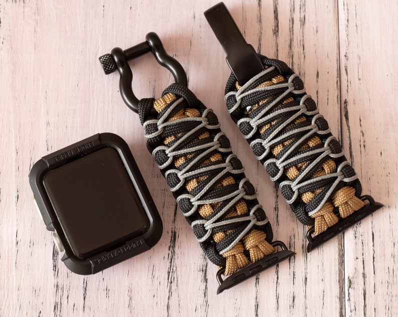 Apple Watch Band Paracord Apple Watch Strap Apple Watch Etsy