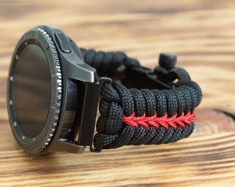 paracord galaxy watch band