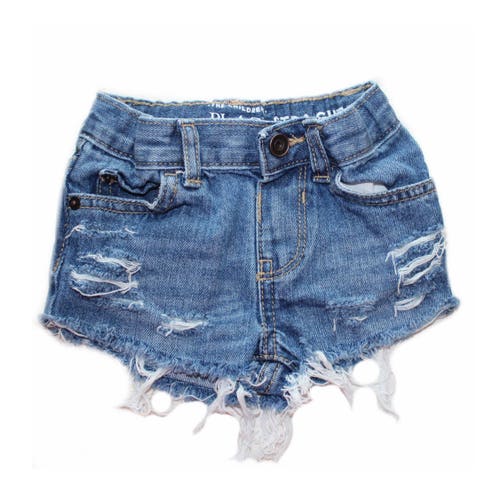 Girls Distressed denim Shorts Booty 