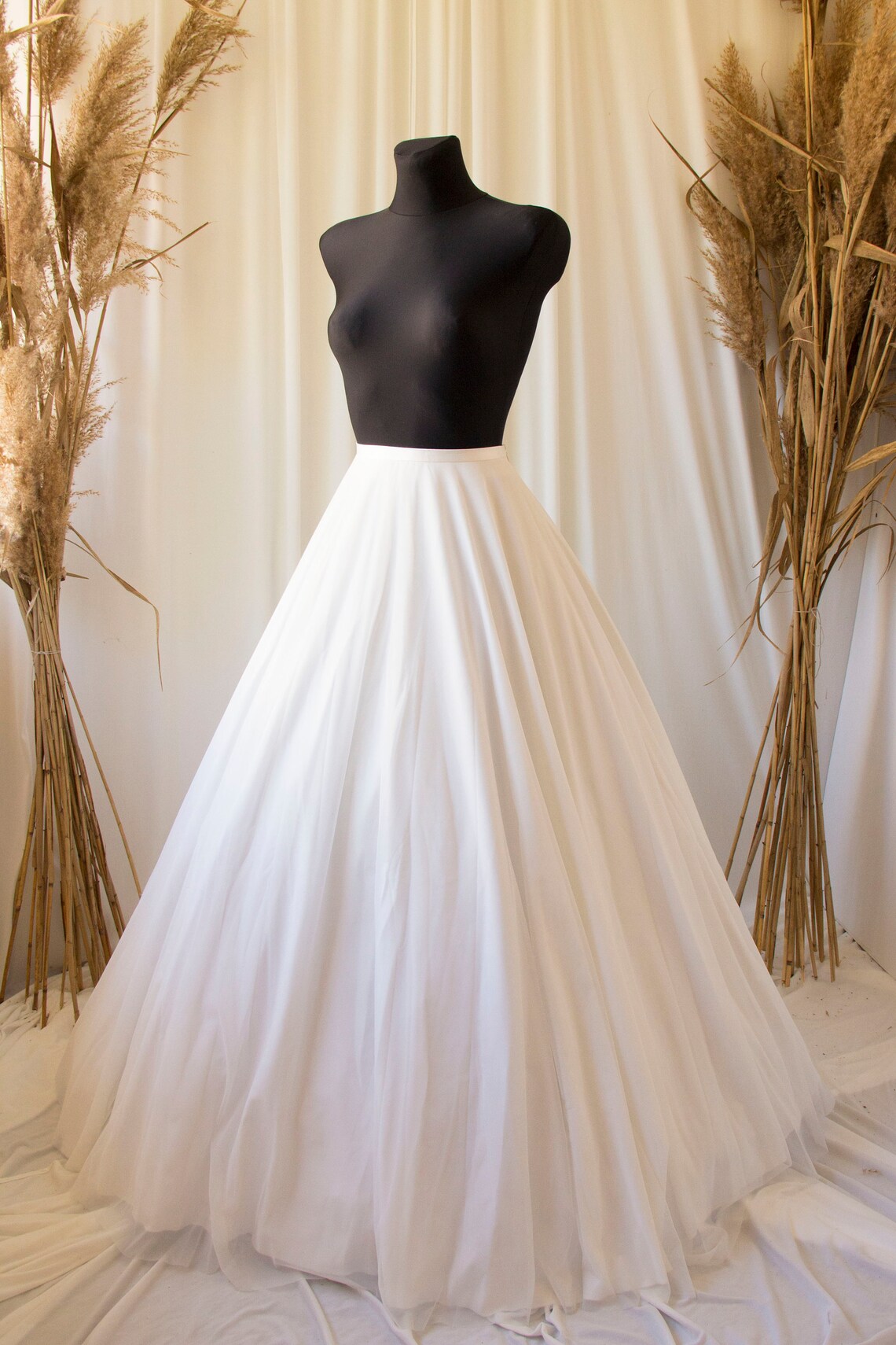 wedding ball gown tulle skirt