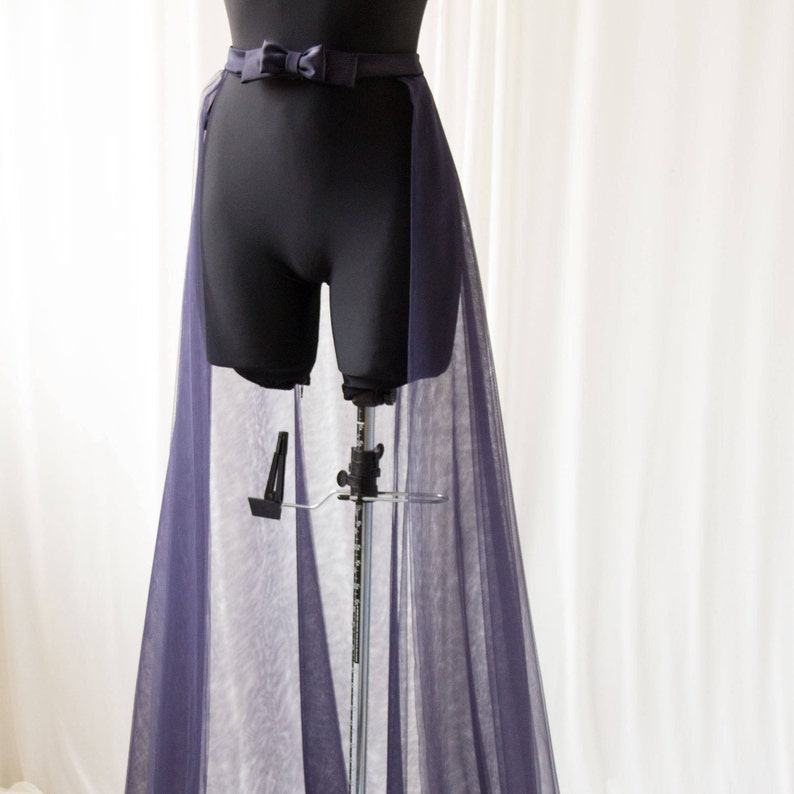 detachable overskirt
