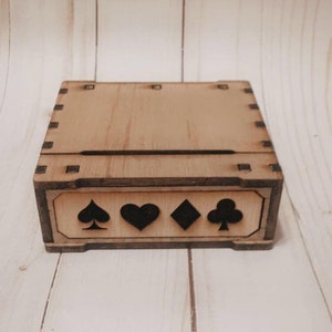 Game card box, card game, slide box, family game, cards, gaming box, custom boxes