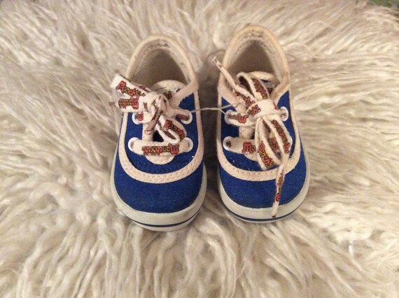 Vintage Monchichi infant Keds Size 1 