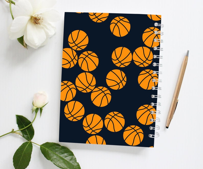 Personalized Basketball Notebook Personalized Notebook Etsy
