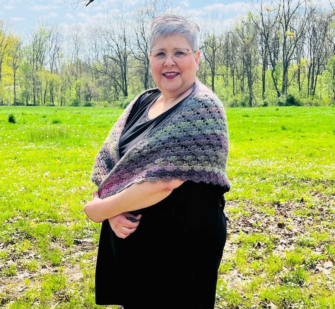 Shell Lacy Prayer Shawl - Etsy