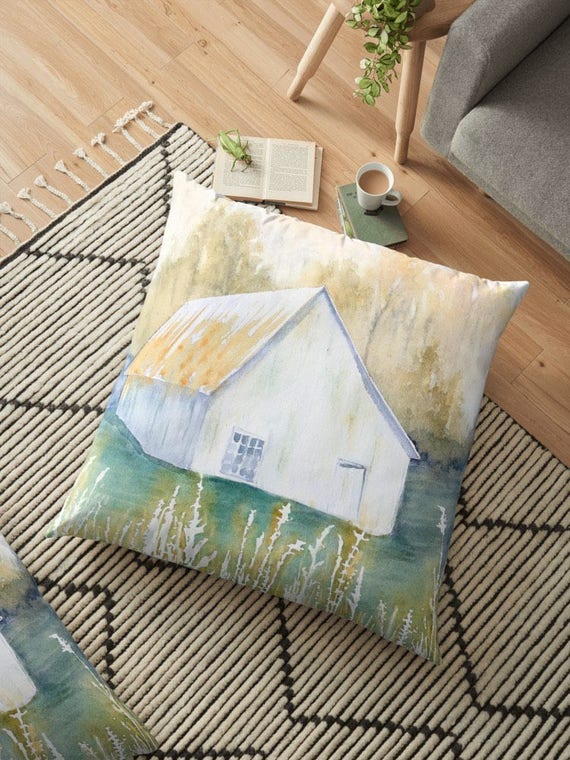 Patina Barn Floor Cushion Floor Pillow Barn Floor Pillow Etsy