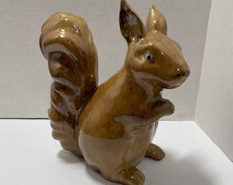 Lovely Bronze Effect Squirrel With Acorn Figurine Ornament by Juliana NEW BOXED 