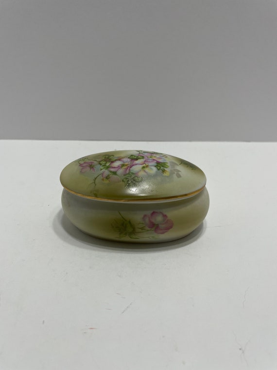 nippon hand painted trinket Gem