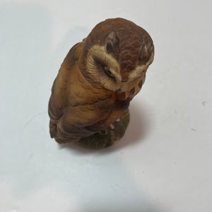 1986 Andrea Sadek Short Eared Owl Figurine 7682 Made in Japan - Etsy