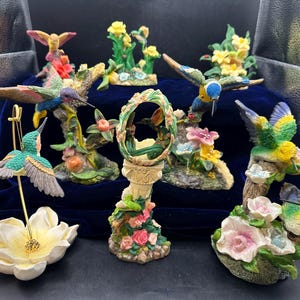Resin Hummingbird Figurines choice