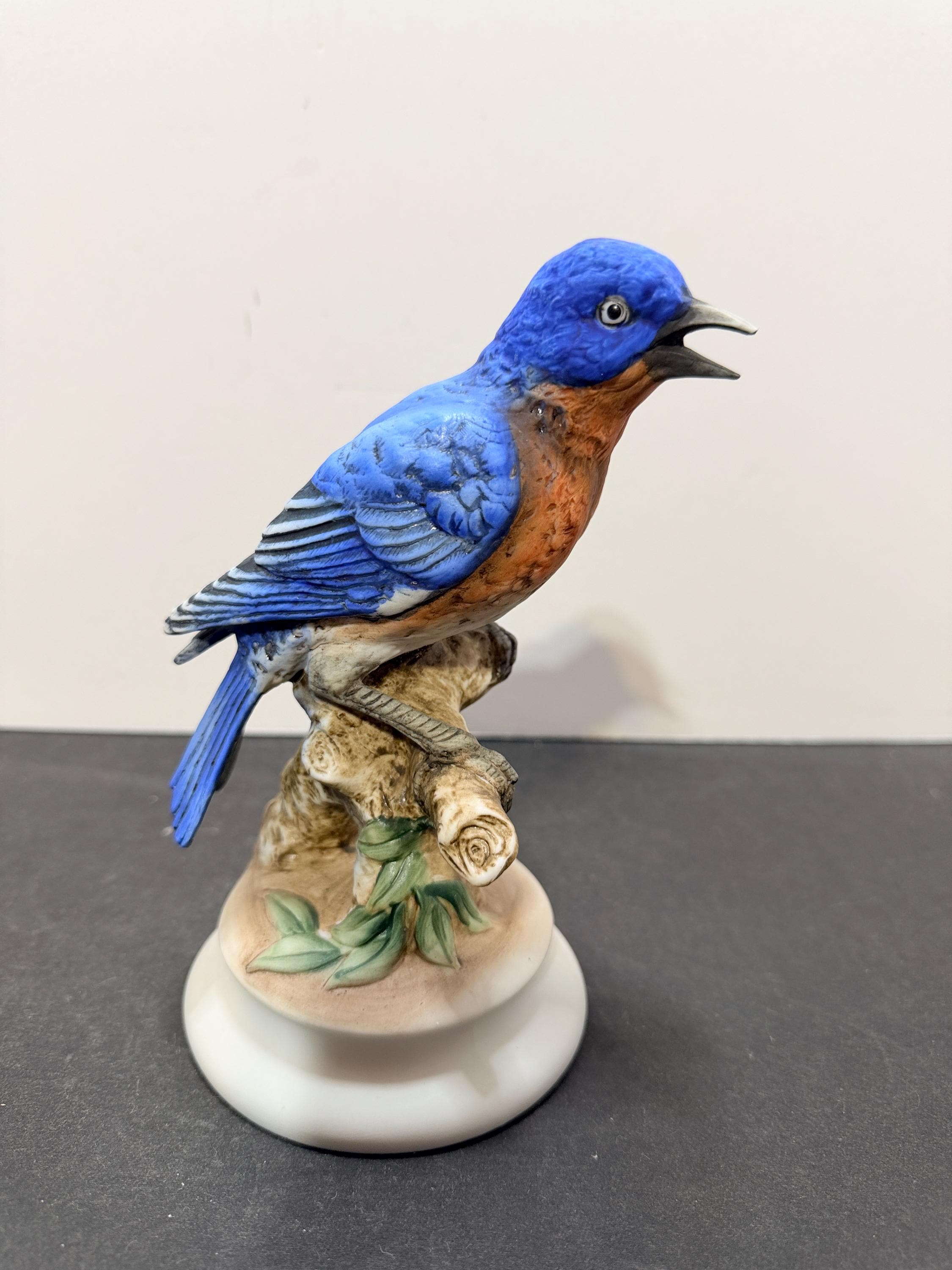Vintage Blue Bird Figurines - Etsy