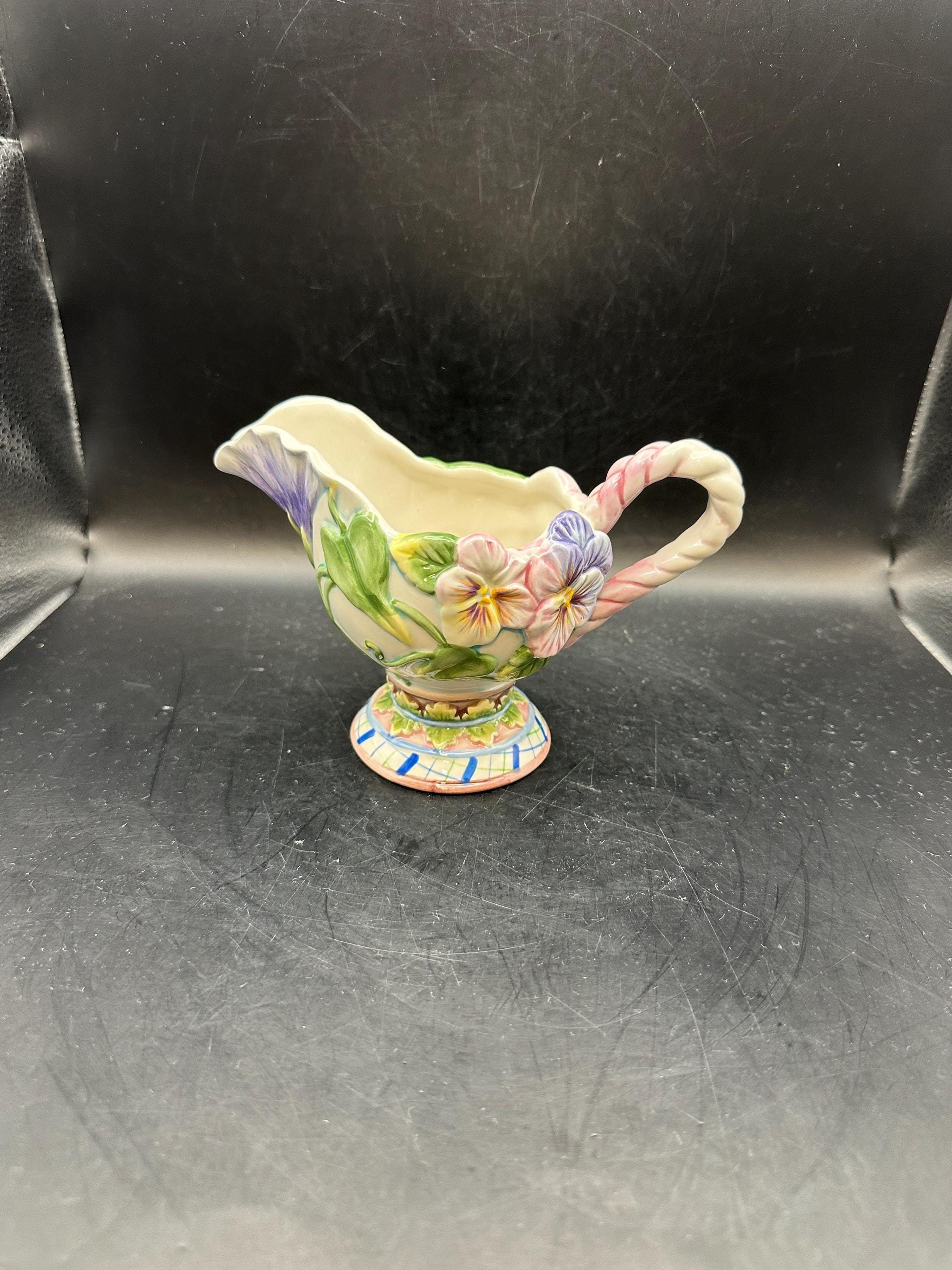 Fitz and Floyd Vase - Etsy