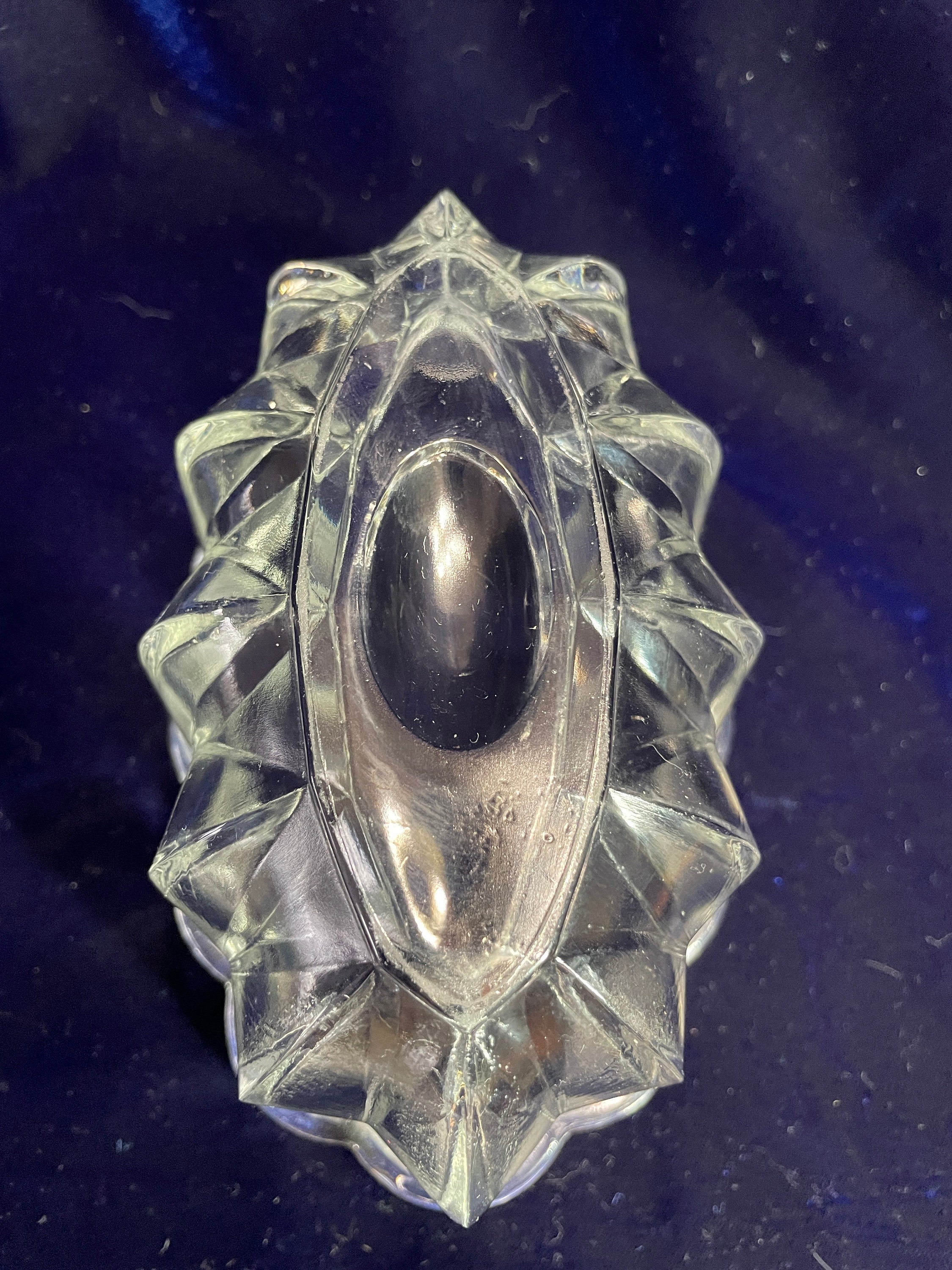 Vintage Glass Jelly Mold Etsy