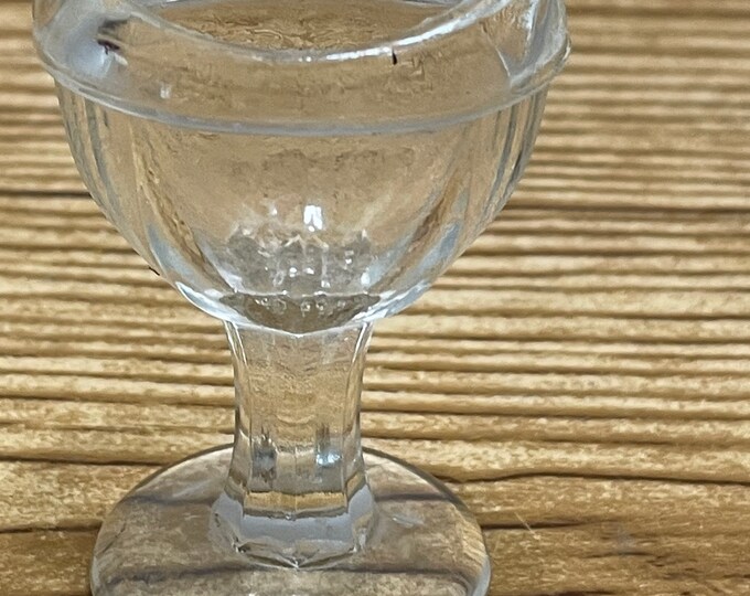 Vintage Glass Eye Wash Cup Marked With a G Etsy