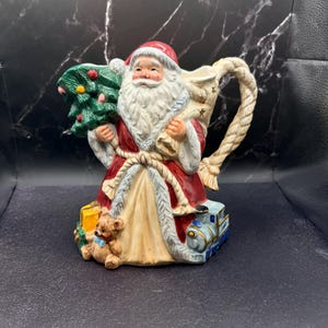 Santa Pitcher - Etsy