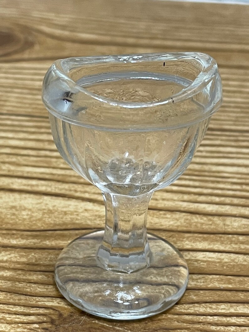 Vintage Glass Eye Wash Cup Marked With a G Etsy