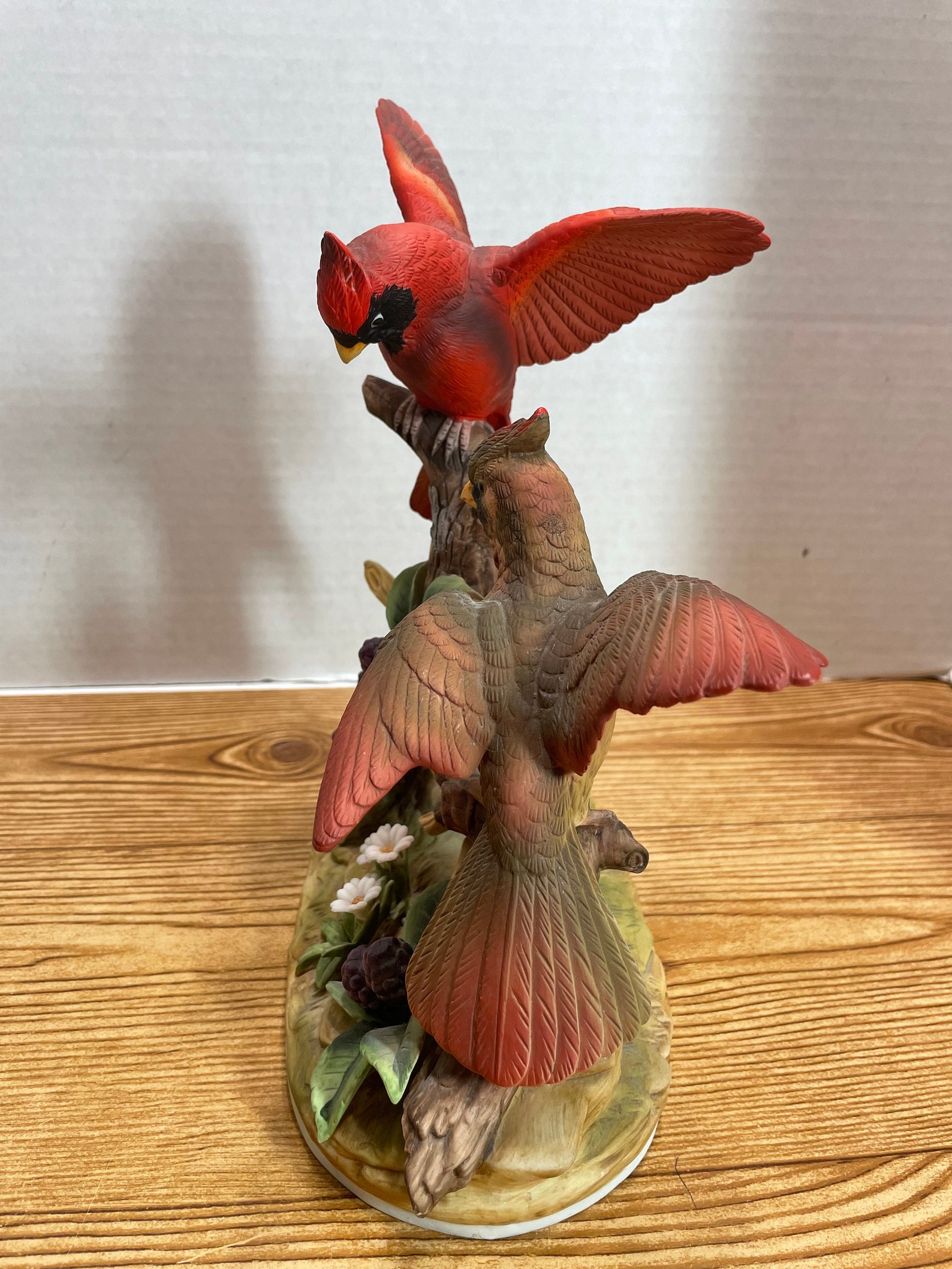 Male and Female Cardinal Figurine Andrea by Sadek Etsy