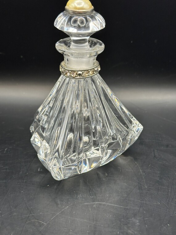Perfume bottle Lennox crystal Pave Jewels Collect… - image 4