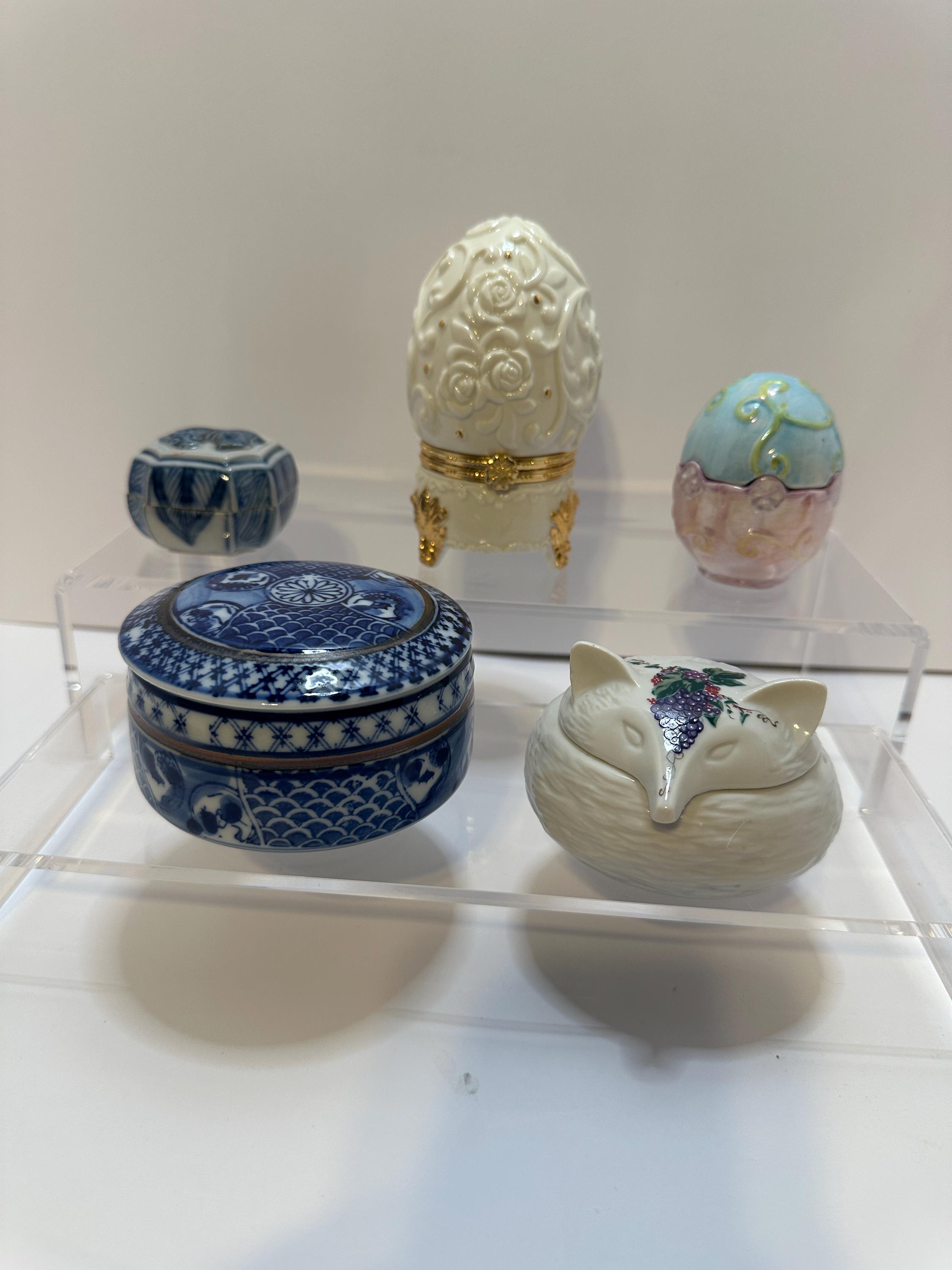 Fitz and Floyd Trinket Boxes - Etsy