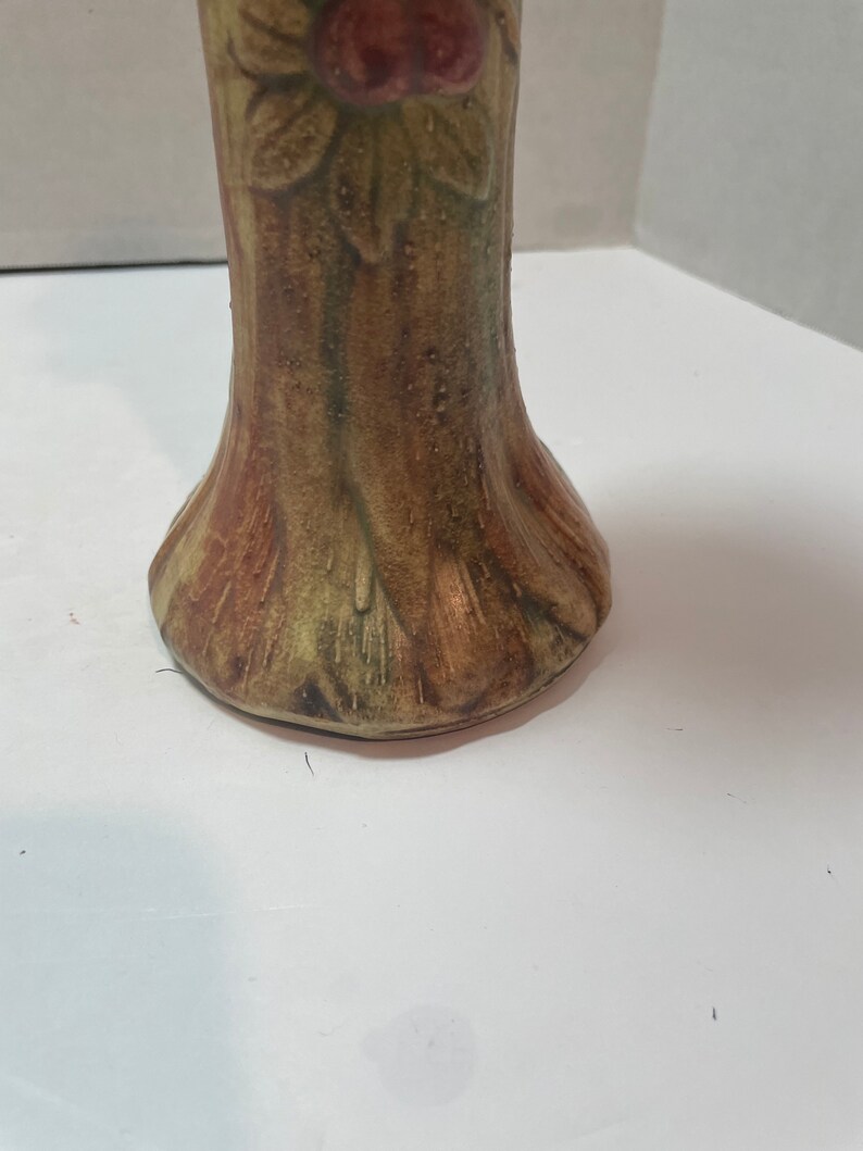 Unique Weller Wood Rose Vase Apple Tree Vase Weller Woodcraft Etsy