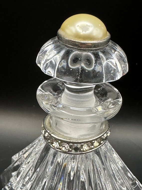 Perfume bottle Lennox crystal Pave Jewels Collect… - image 6
