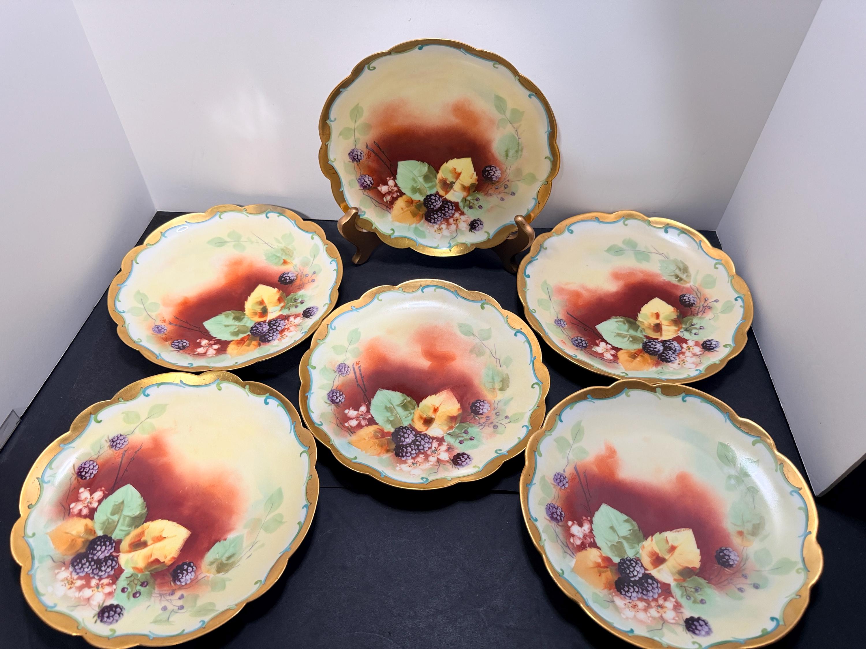 Hand Painted Pickard - Etsy