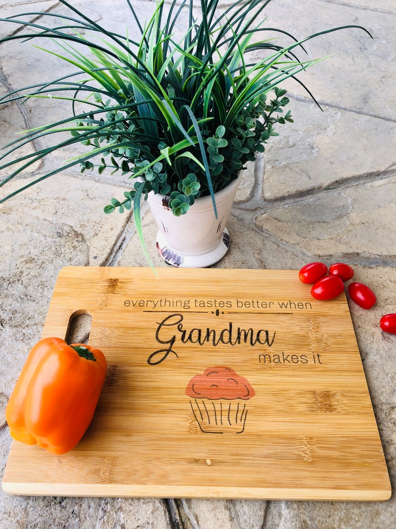 Unique Personalized Bamboo Cutting Board