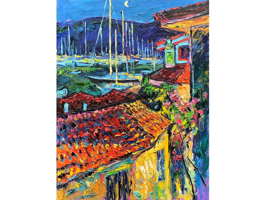 Original Oil Painting on Canvas by European Artist Andrii Chebotaru ...