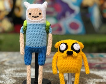 Adventure Boy and dog cartoon Crochet Pattern BUNDLE,  Animation TV Series Amigurumi, Tutorial PDF File by Chonkarumi