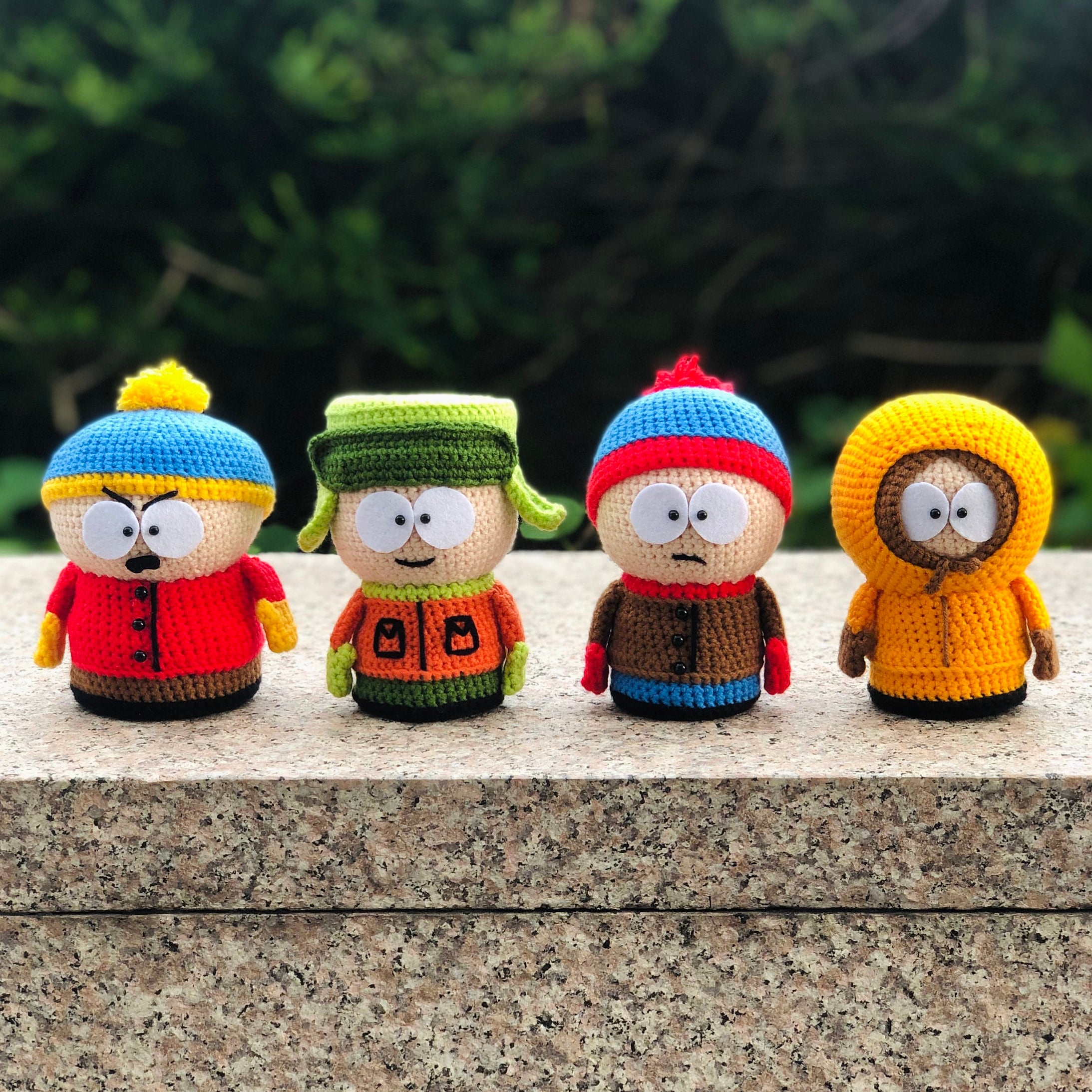 South Park Boys Crochet Pattern BUNDLE Eric Kyle Stan Kenny Etsy