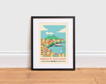 Naples Print - Italy Poster | Travel Poster