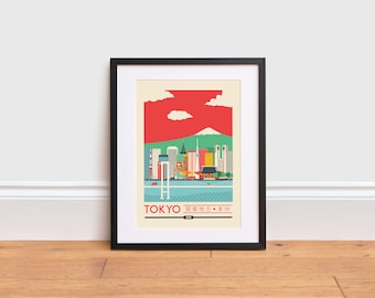 Tokyo-poster - Japan-poster | Reisposter