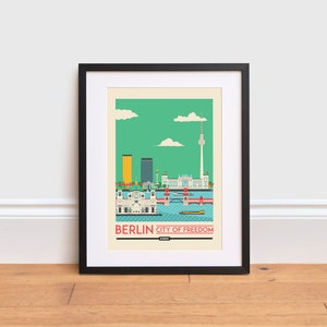 Impresión de Berlín - Póster de Alemania / Póster de viaje