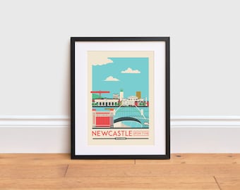 Newcastle upon Tyne-poster - Engeland poster - | Reisposter