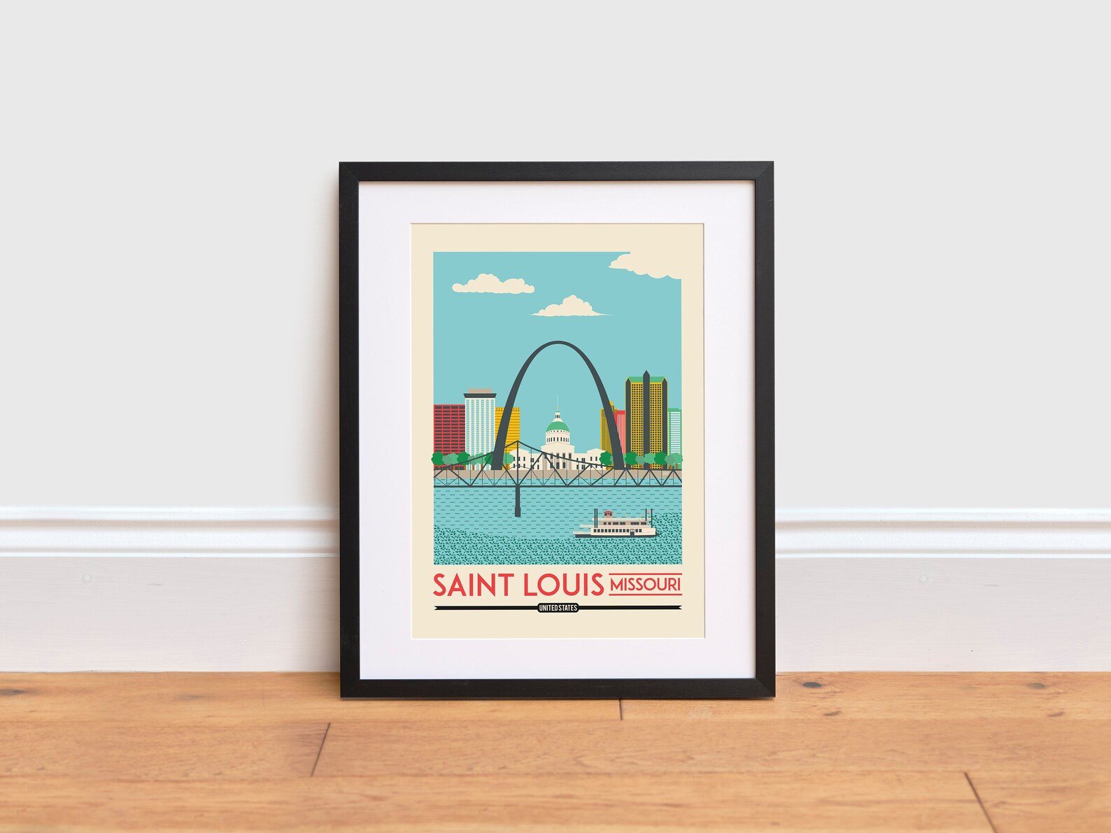 Saint Louis Print Saint Louis Poster Saint Louis Wall Art - Etsy